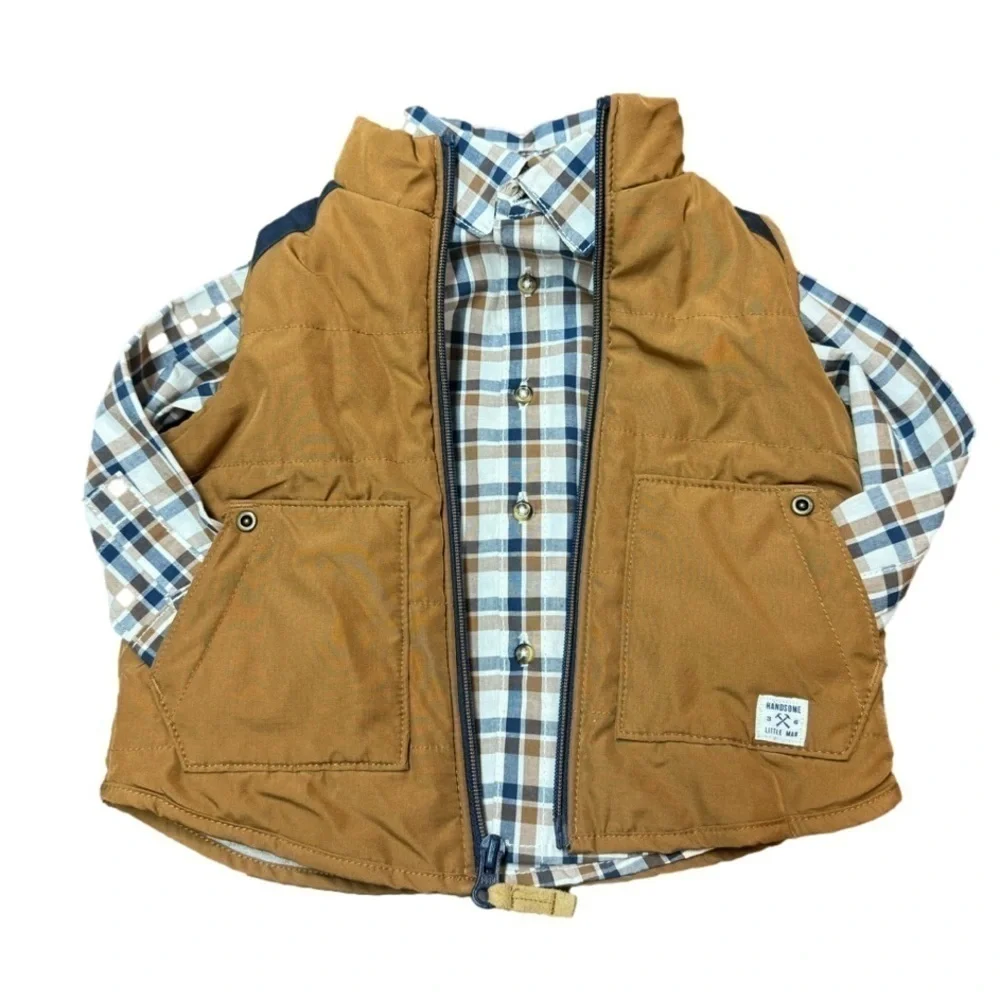 Carters Set Vest and Shirt, Just One You Shirt/ Carter’s Vest